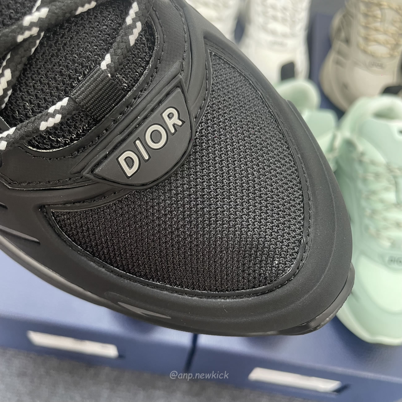 Dior B44 Blade Sneaker Black Technical Mesh And Black Technical Fabric 3sn306zzy_h981 (2) - www.newkick.vip